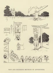 Neue und einfallsreiche Werbemethoden