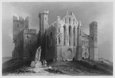 Ruinen von Cashel, von Süden