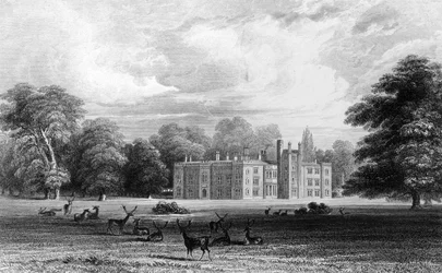Bell House, Aveley, Essex, graviert von John Carr Armytage, 1832