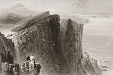 Fairhead, County Antrim, Nordirland, aus 