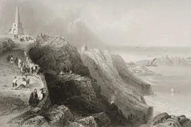 Killiney Hill, County Dublin, Irland, aus 