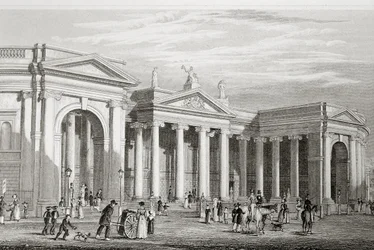Die Bank von Irland, Dublin, erbaut 1729, aus 
