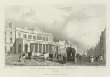 Der Kornmarkt, Colchester, Essex