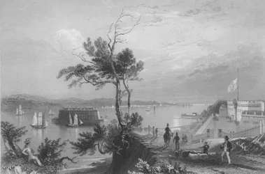 Die Narrows von Fort Hamilton