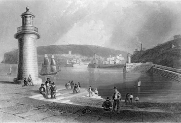 Hafen von Whitehaven, ca. 1840-50