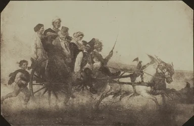Neapolitanischer Transport - Kopie eines Gemäldes in der Lacock Abbey