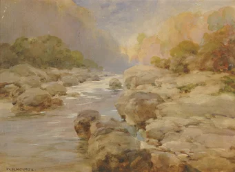 Unveränderter Rock Creek, um 1910