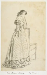 Miss Sarah Bown, später die Frau von Sir Joseph Paxton