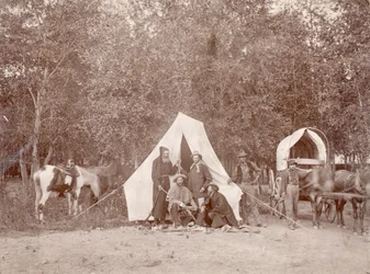 Auf einer Reise zum Heiligen Kreuzberg, 1874