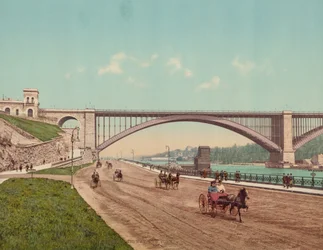 Washington Bridge und Speedway, New York