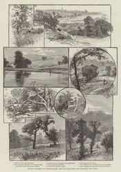 Die neue Erweiterung von Hampstead-Heath, das East Park Estate und Parliament Hill Fields