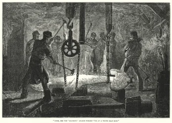 Das Schmieden des Ankers