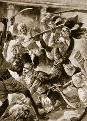 Die zweite Entlastung von Lucknow, November 1857