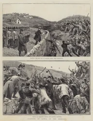 Kleinbauern von Lewis, in den Hebriden