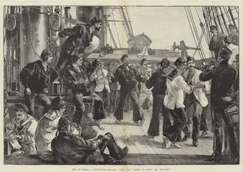 Leben an Bord eines Kriegsschiffs, Samstagnachmittag, Hände zum Tanzen und Skylark