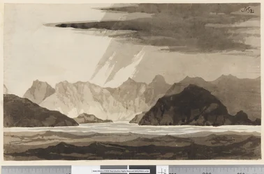Seite 32a Ansicht, möglicherweise von Dusky Bay, Neuseeland
