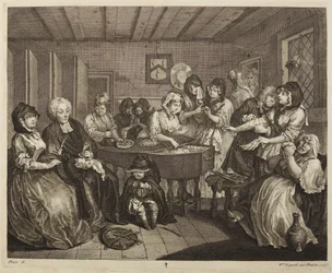 Der Lebensweg einer Hure, Tafel 6