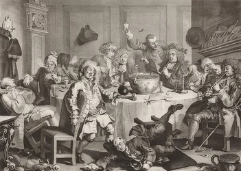 Eine moderne Mitternachtunterhaltung