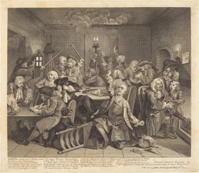 Der Werdegang eines Wüstlings: Tafel 6