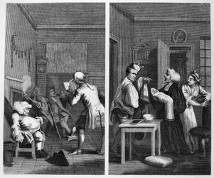 Frontispiz zu Tristram Shandy