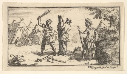 Fustigatio John Beaver, Römische Militärstrafen, nach 1725