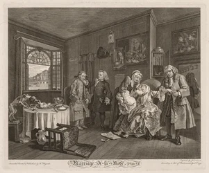 Heirat à la Mode: Der Tod der Gräfin, 1745