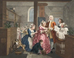 Verheiratet mit einer alten Jungfer, Platte V aus 