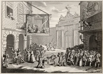 Maskeraden und Opern, Burlington Gate, aus 
