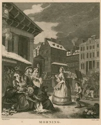 Morgen in Covent Garden, London