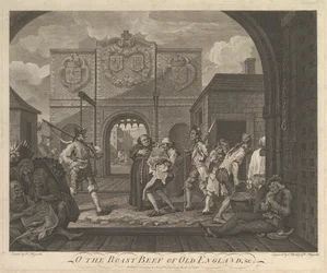 O der Braten von Alt-England - Das Tor von Calais, 6. März 1749
