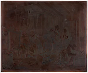 Tafel fünf aus „Der Werdegang einer Dirne“