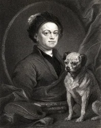 Selbstporträt, aus Galerie der Porträts, veröffentlicht 1833