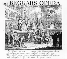 Die Bettleroper burleskiert, 1728