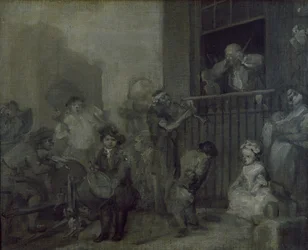 Der wütende Musiker, 17. Jahrhundert