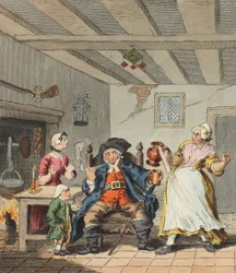 Die Rückkehr des Bauern, Illustration aus 