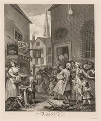 Die vier Tageszeiten: Mittag, 1738