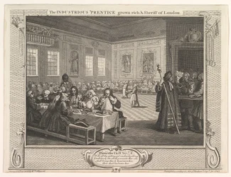 Der fleißige Lehrling, der reich und Sheriff von London wurde