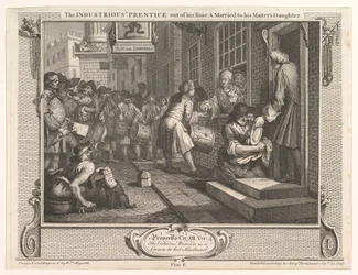 Der fleißige Lehrling nach seiner Zeit und verheiratet mit der Tochter seines Meisters, 30. September 1747
