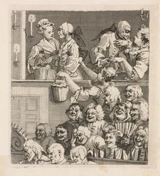 Das lachende Publikum, 1733