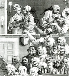 Das lachende Publikum, 1733