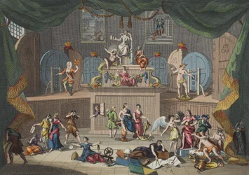 Die Lotterie, Illustration aus 