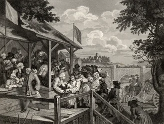 Die Wahl, graviert von George Presbury, aus 