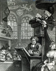 Die schlafende Gemeinde, 1736
