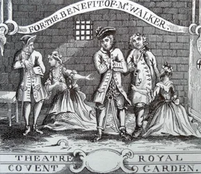 Eintrittskarte für das Theater