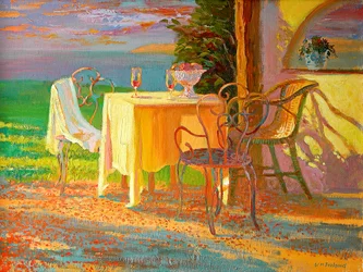 Abendterrasse, 2003