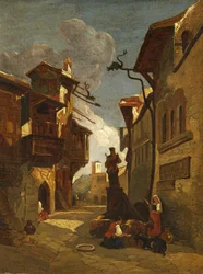 Italienische Straßenszene