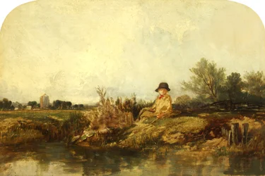 Auf der Medway, möglicherweise 1841
