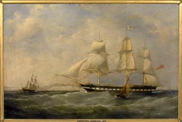 Das Indiaman-Schiff 
