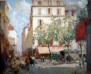 Ein Platz in Paris