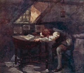 Illustration für Das verlassene Dorf von Oliver Goldsmith